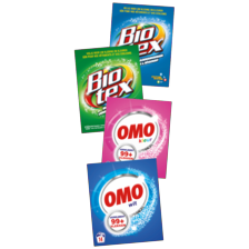 Omo of Biotex wasmiddel